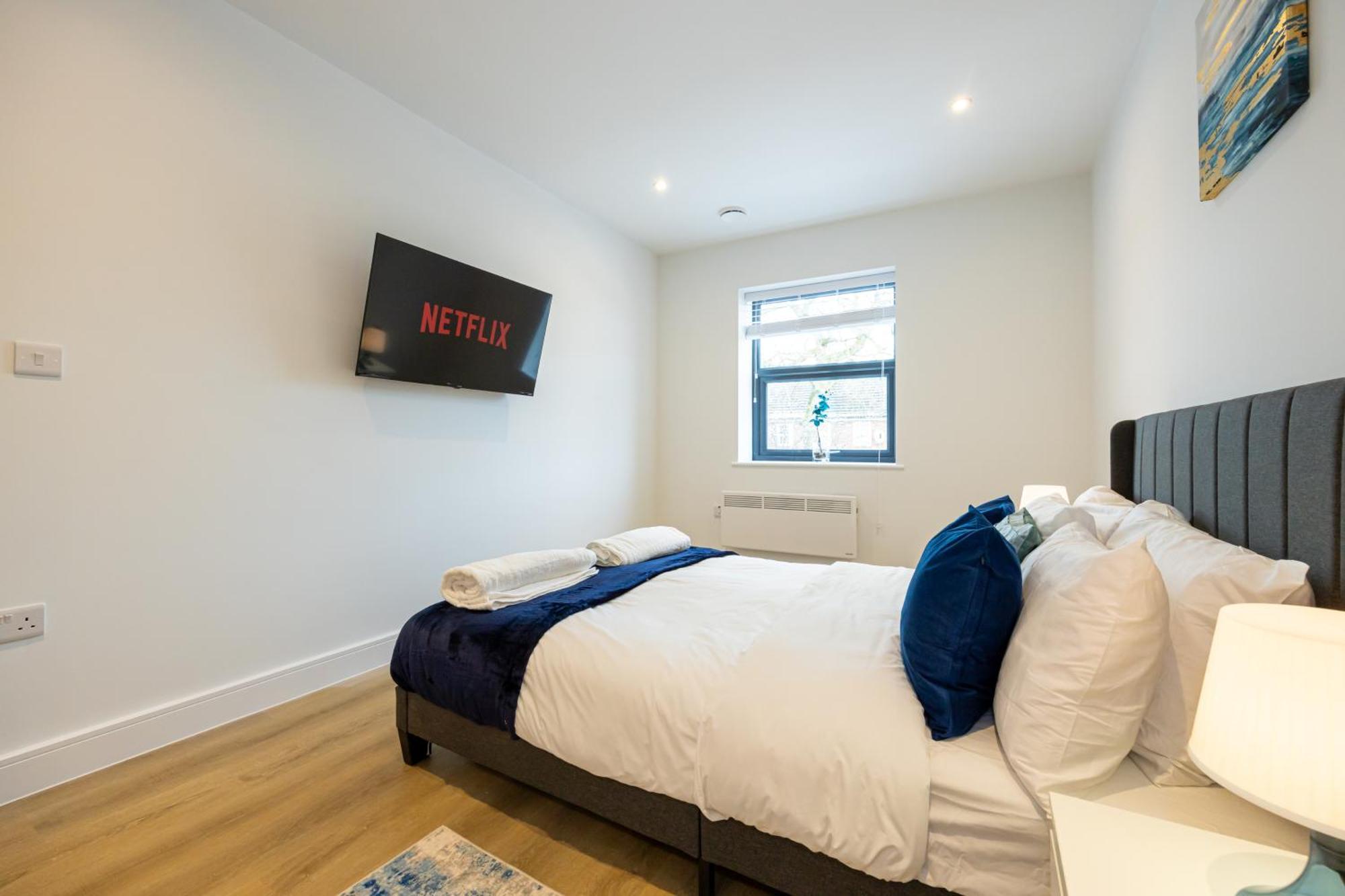 Modern 2 Bed Near Wythenshawe Hospital And Manchester Airport With Parking 外观 照片